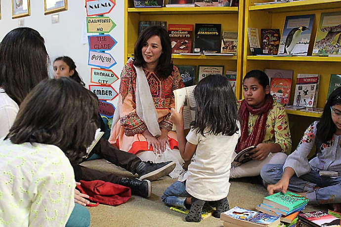 Mehreena Aziz Khan “The Library Project”