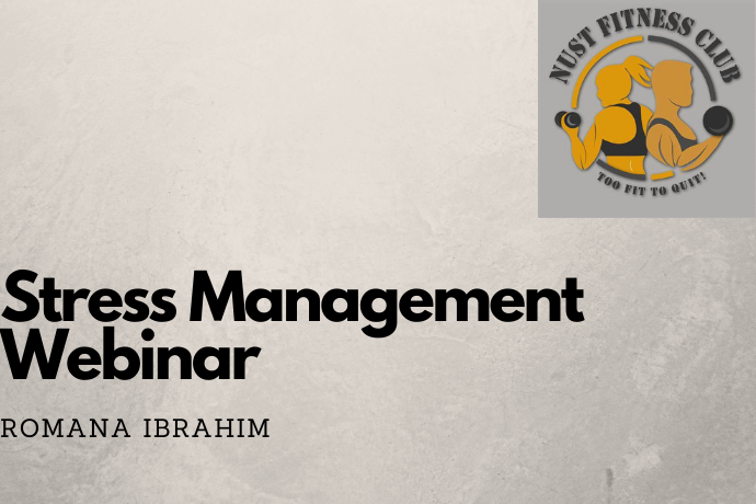 Stress Management Webinar at NUST Islamabad