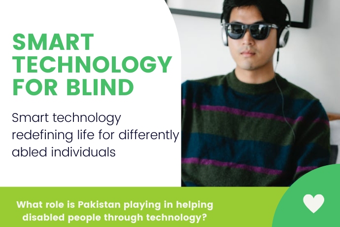Smart technology redefining life for blinds