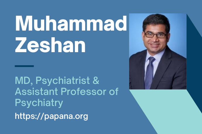 Muhammad Zeshan, Assistant Professor of Psychiatry