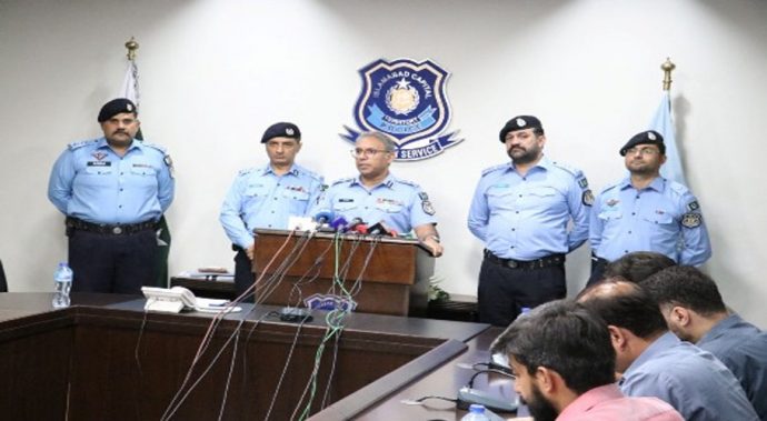 The Chief of police in Islamabad discusses security threats to universities and schools.