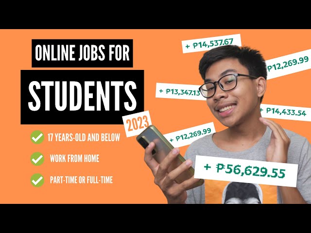 5 Best Online Jobs to earn money as a Student