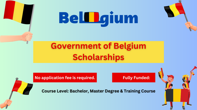Belgium Scholarships 2024–25 for Foreign Students Without an IELTS