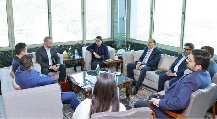 Minister of State for Information Technology Shazia Fatima meets with a Google delegation; focusing on importance of digital education