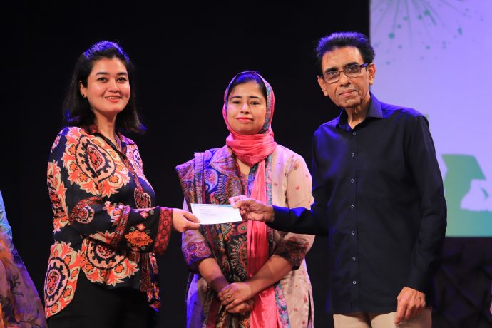 During a mega event in Napa, Karachi, PEEF gave beneficiaries scholarships worth RS. 48 million.