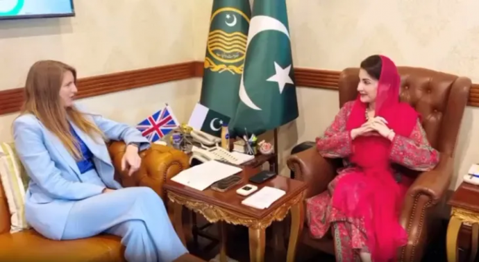 CM Maryam begins working with the British envoy in the realm of education.