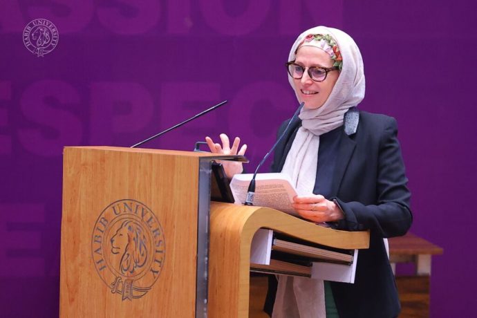 The first-ever lecture for the Lady Fatima Endowment Faculty Chair is held at Habib University.