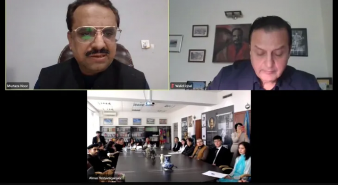 Al-Farabi Kazakh National University celebrates Allama Iqbal Day with a special event.